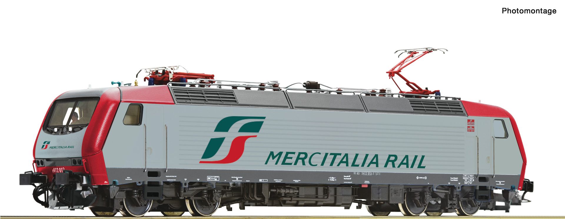 70464 Roco - E-Lok E412 Mercitalia - Spur H0