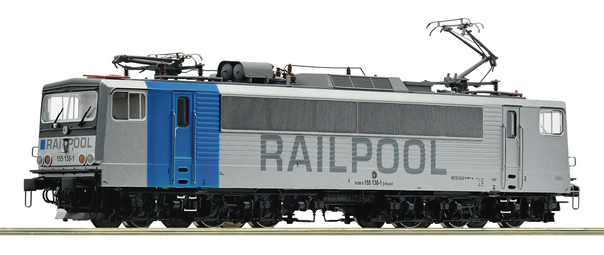 70468 Roco - E-Lok 155 138 Railpool - Spur H0