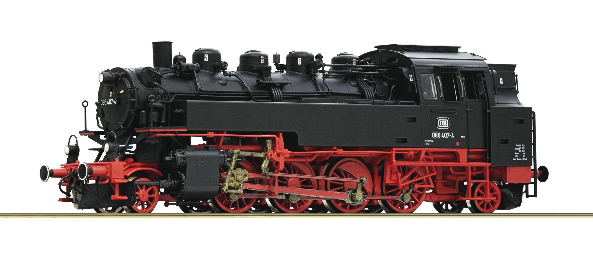 7100019 Roco - Dampflok BR 086 DB - Spur H0