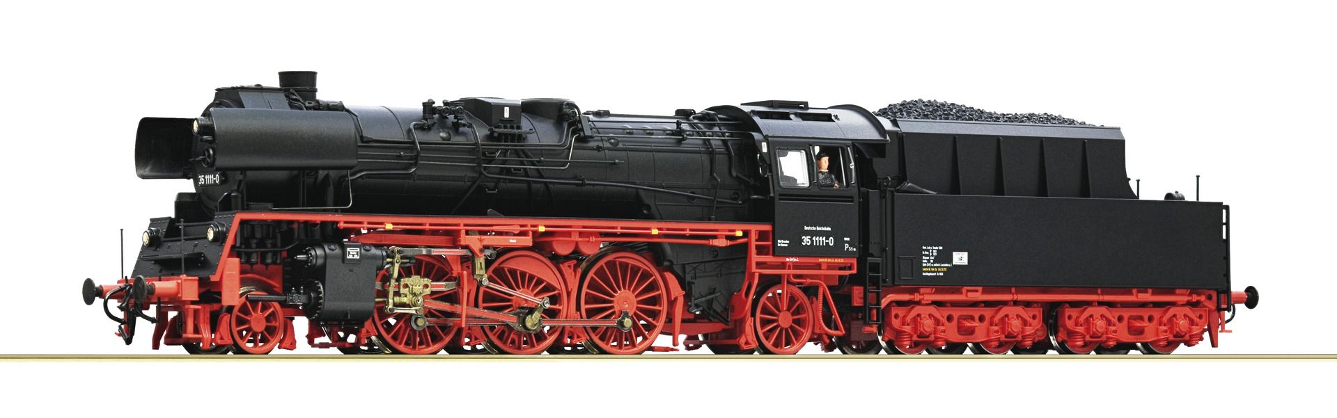 7100023 Roco - Dampflok BR 35.10 DR - Spur H0
