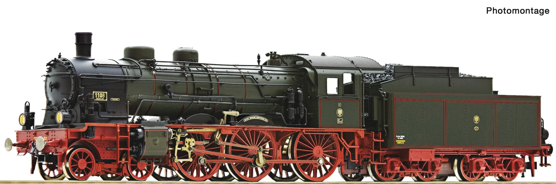 7110041 Roco - Dampflok BR 1108 - Spur H0