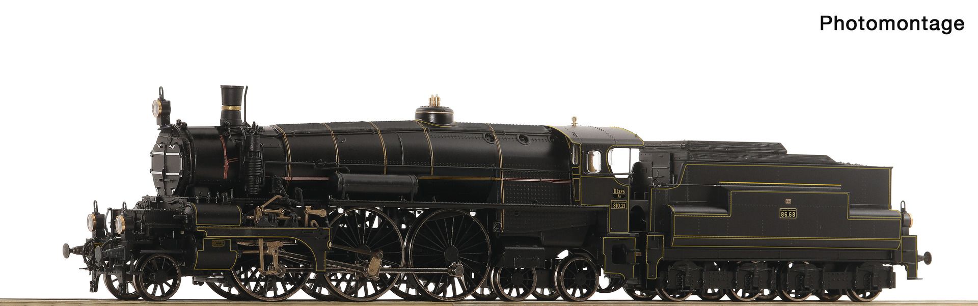7110051 Roco - Dampflok BR 310.21 - Spur H0
