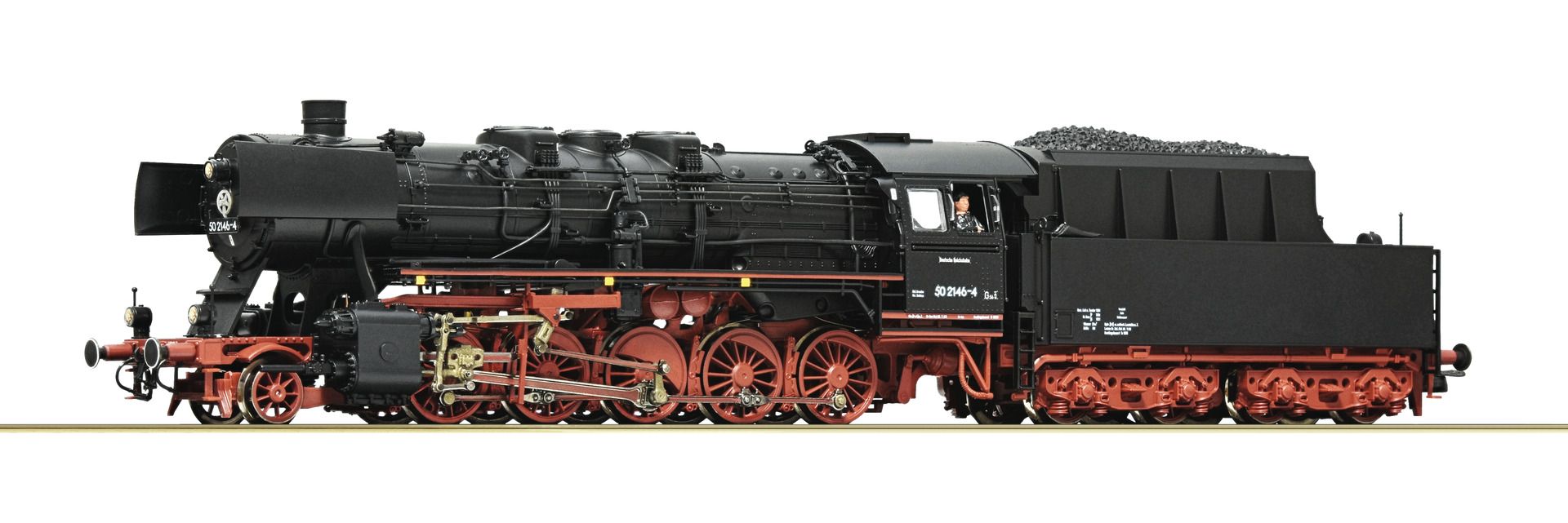 7120039 Roco - Dampflok BR 50 2146-4 - Spur H0