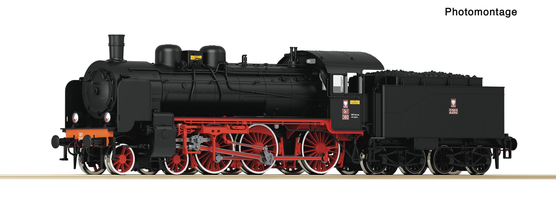 71383 Roco - Dampflok Ok1-360 PKP - Spur H0