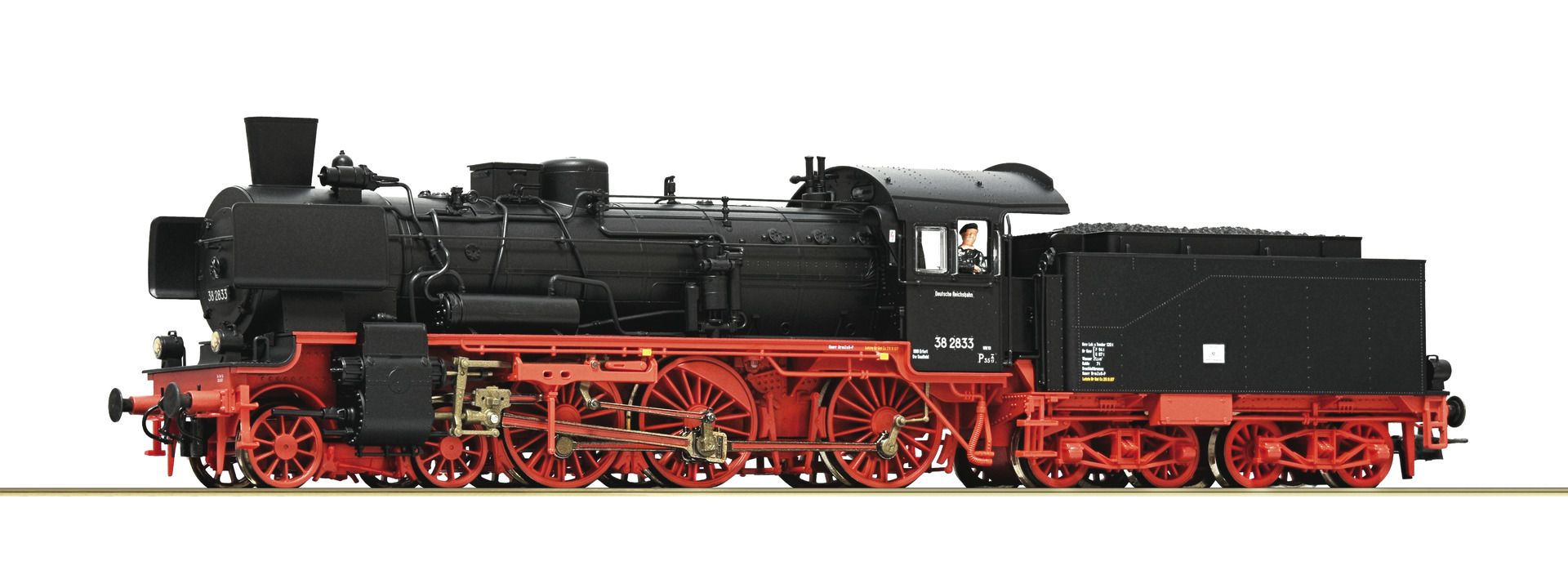 71397 Roco - Dampflok BR 38 DR - Spur H0