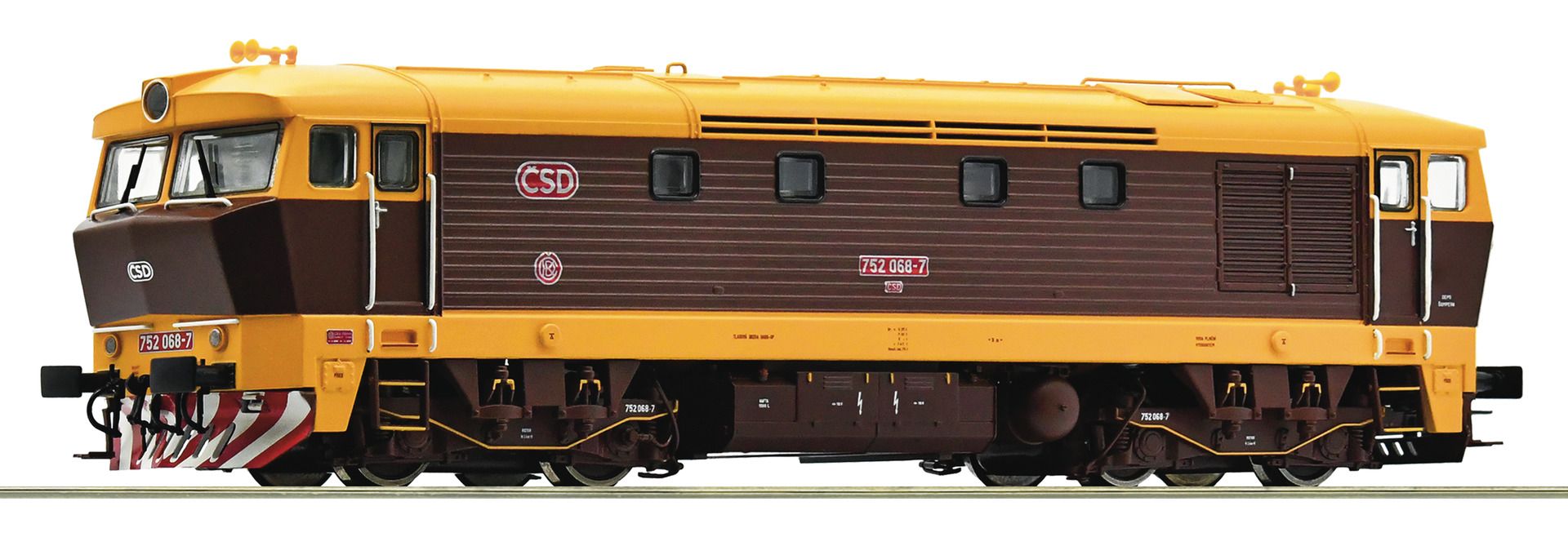 7300026 Roco - Diesellok 752 068 CSD/CD - Spur H0