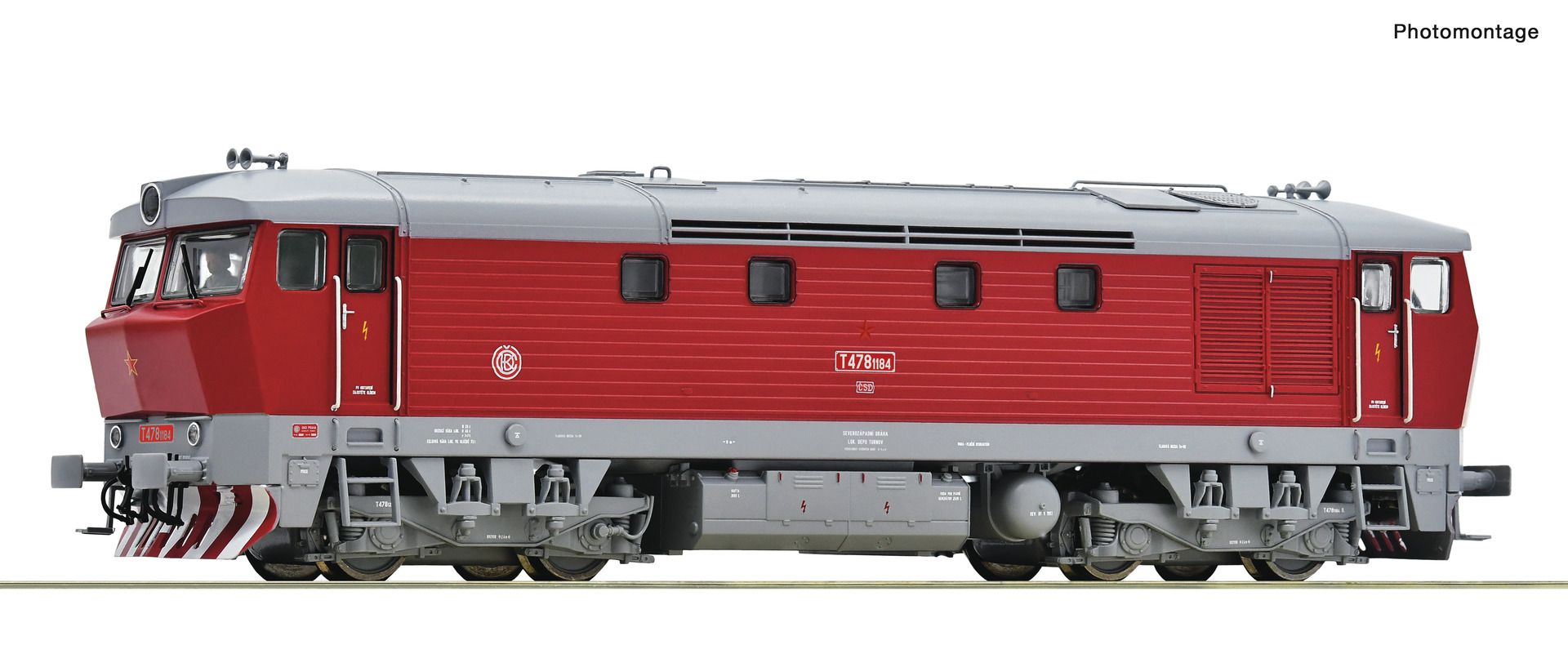 7300028 Roco - Diesellok T478 CSD - Spur H0