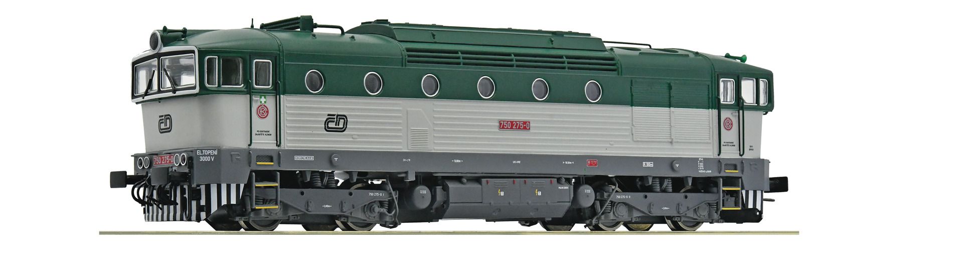 7300034 Roco - Diesellok Rh 750 CD - Spur H0