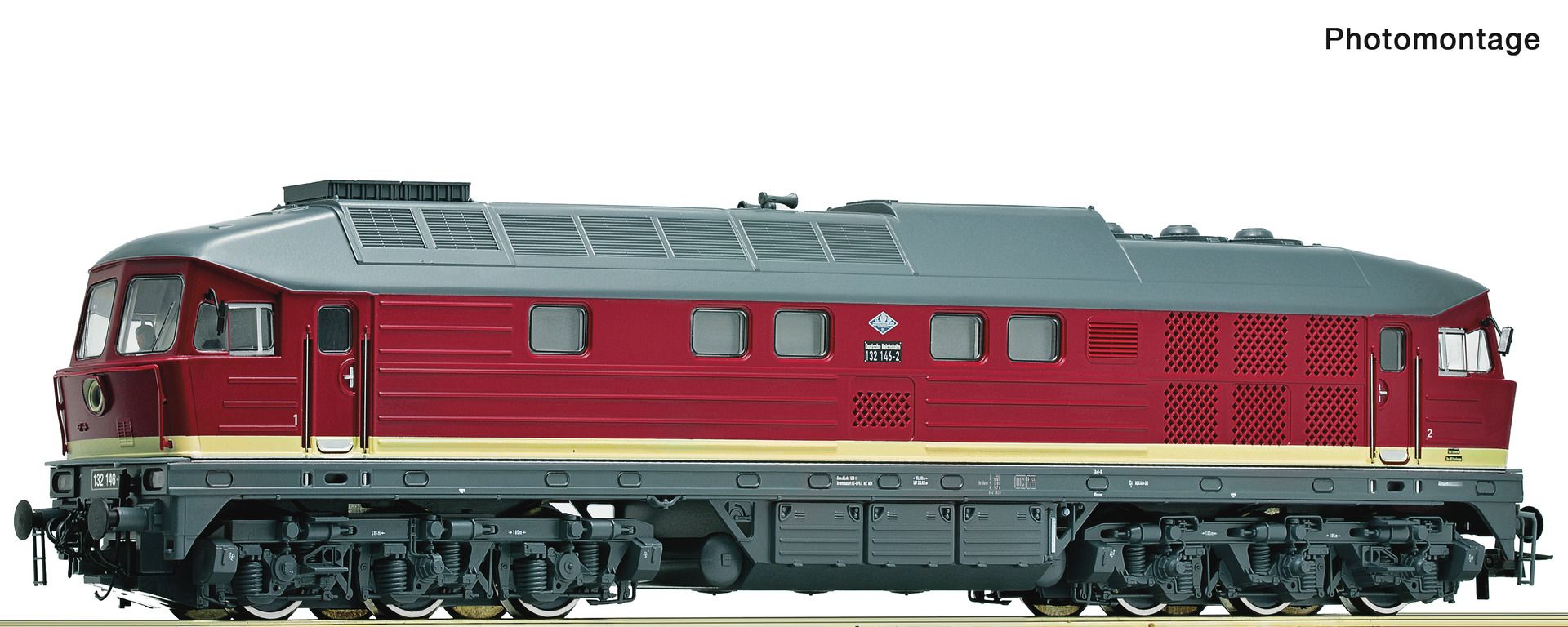 7300039 Roco - Diesellok BR 132 DR - Spur H0