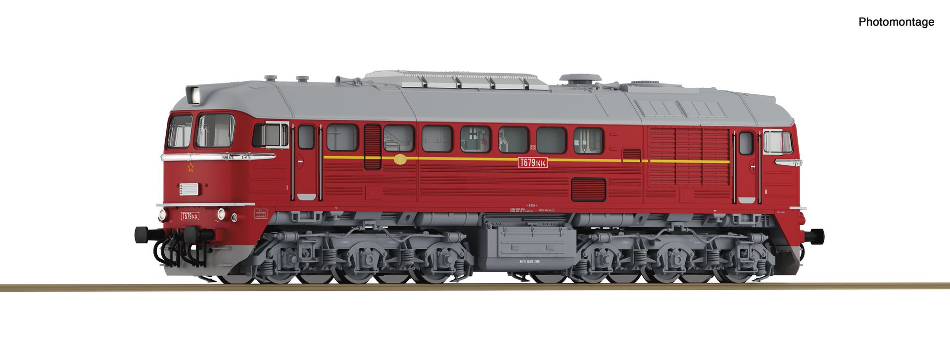 7300040 Roco - Diesellok T679.1 CSD - Spur H0