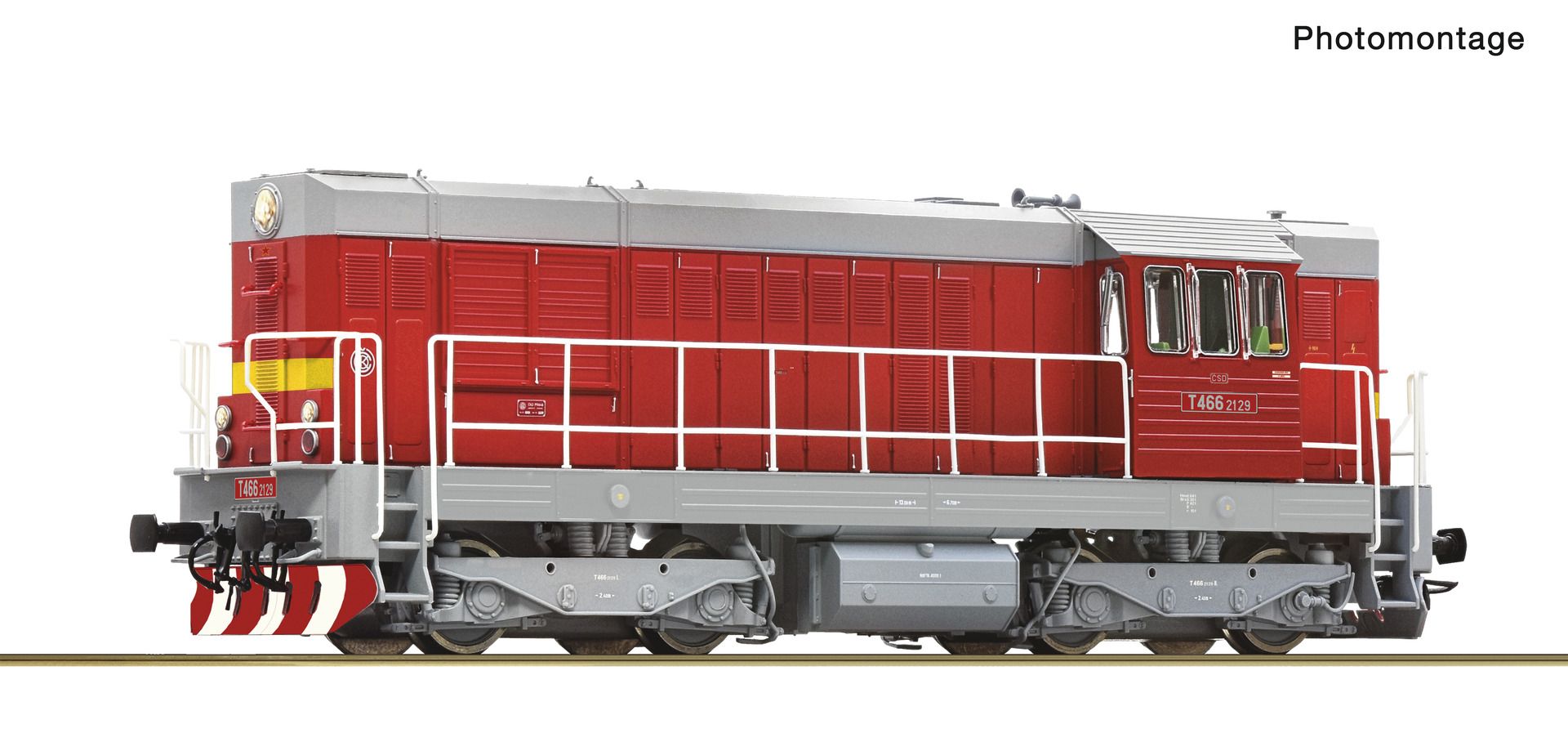 7300062 Roco - Diesellok T466.2 CSD DC - Spur H0