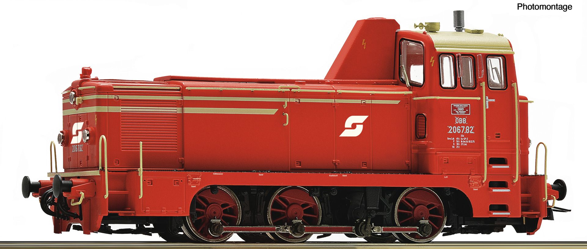 7300064 Roco - Diesellok Rh 2067 OEBB - Spur H0