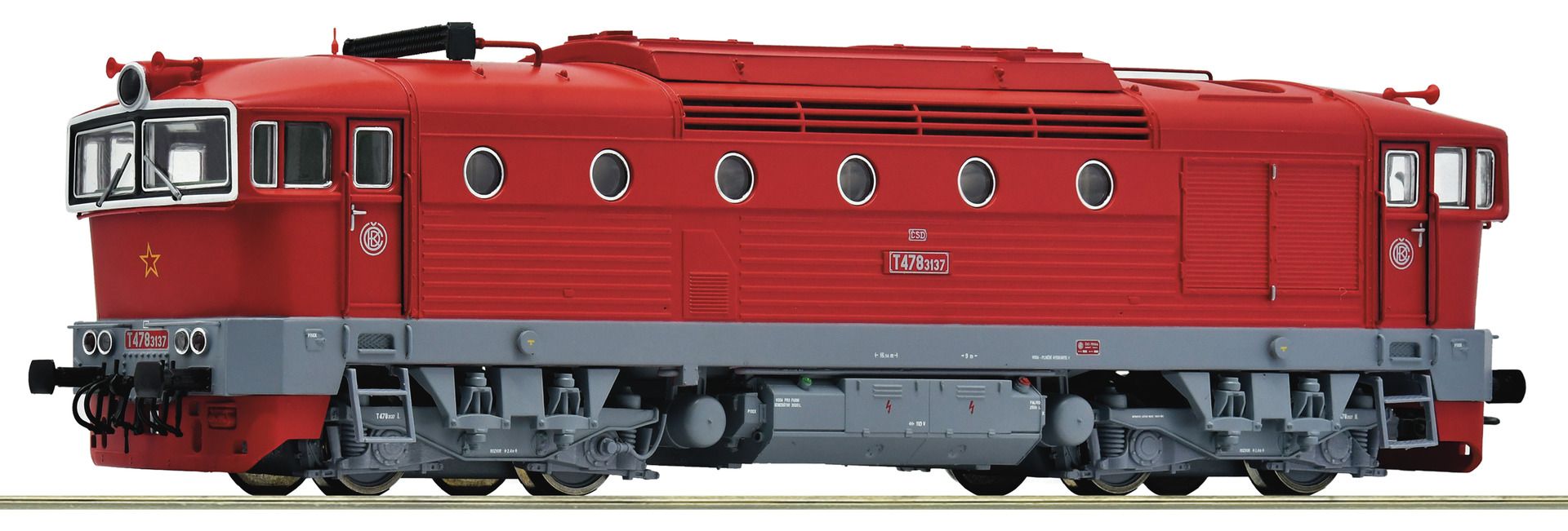 7300071 Roco - Diesellok T478.3 CSD - Spur H0