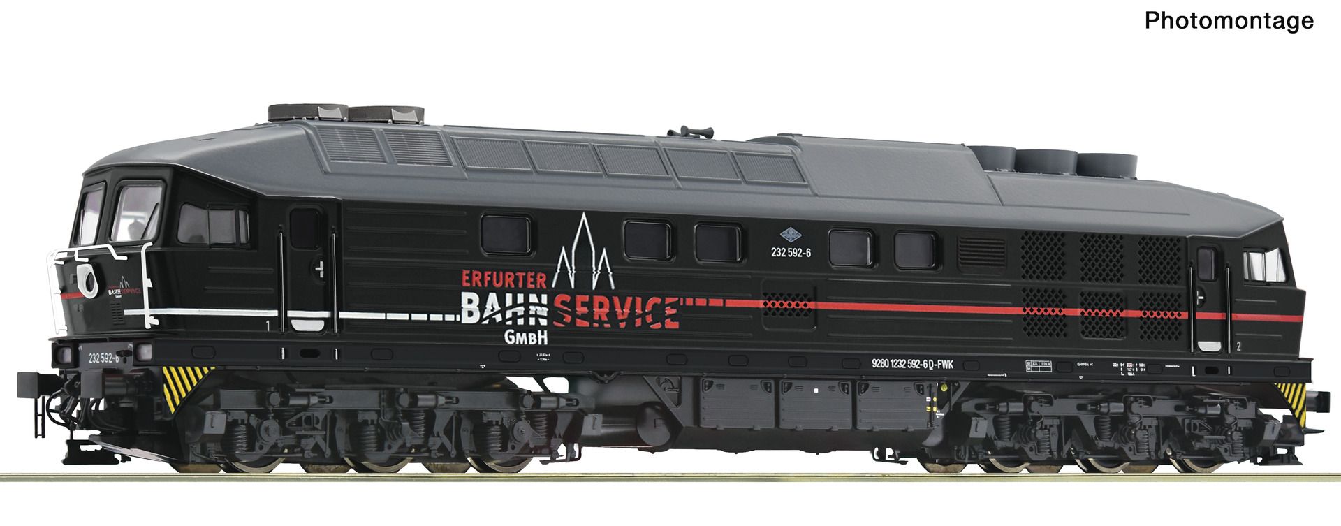 7300103 Roco - Diesellok BR 232 592-6 - Spur H0