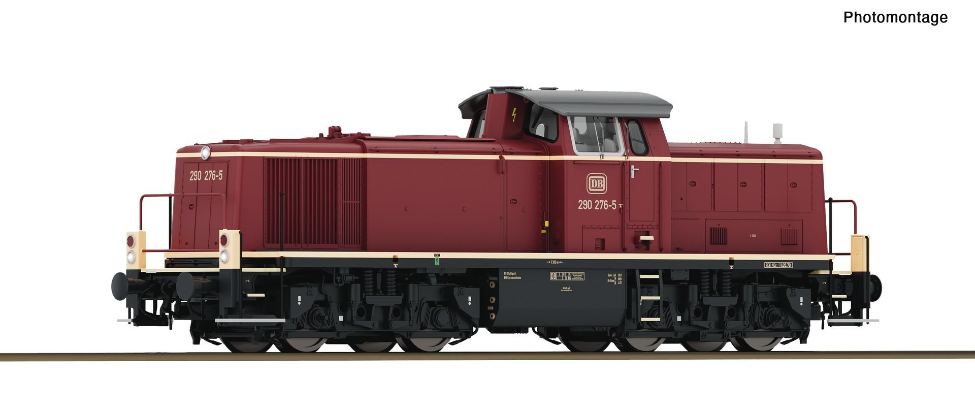 7300106 Roco - Diesellok BR 290 276-5 - Spur H0