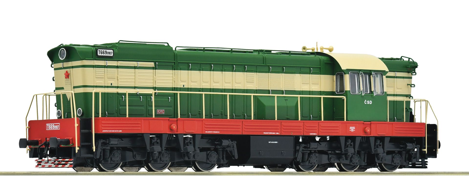 7310012 Roco - Diesellok T669 CSD DC-Snd. - Spur H0