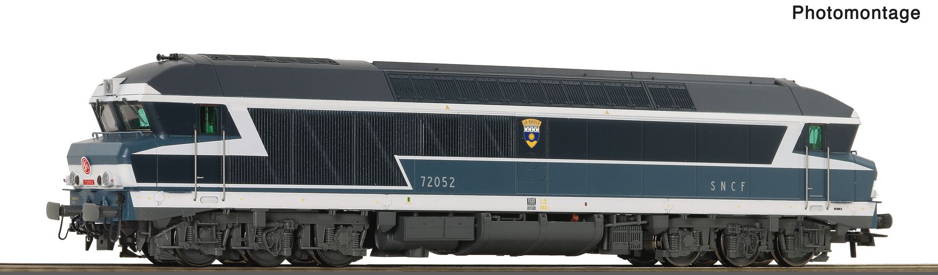 7310097 Roco - Diesellok BR CC 72052 - Spur H0