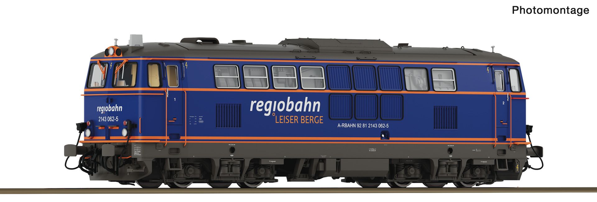 7320093 Roco - Diesellok BR 2143 062-5 - Spur H0