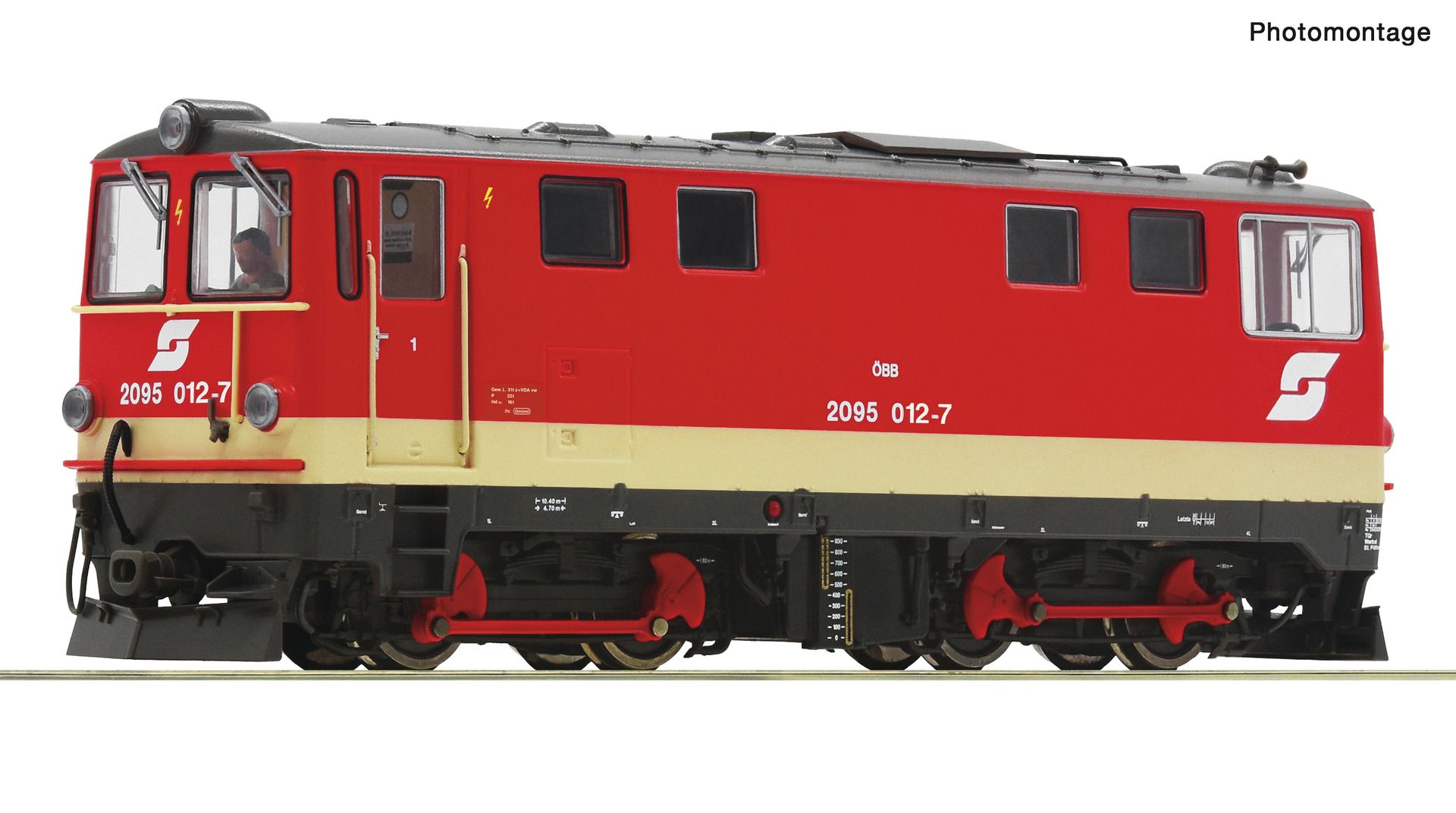 7340001 Roco - Diesellok Rh 2095 OBB - Spur H0