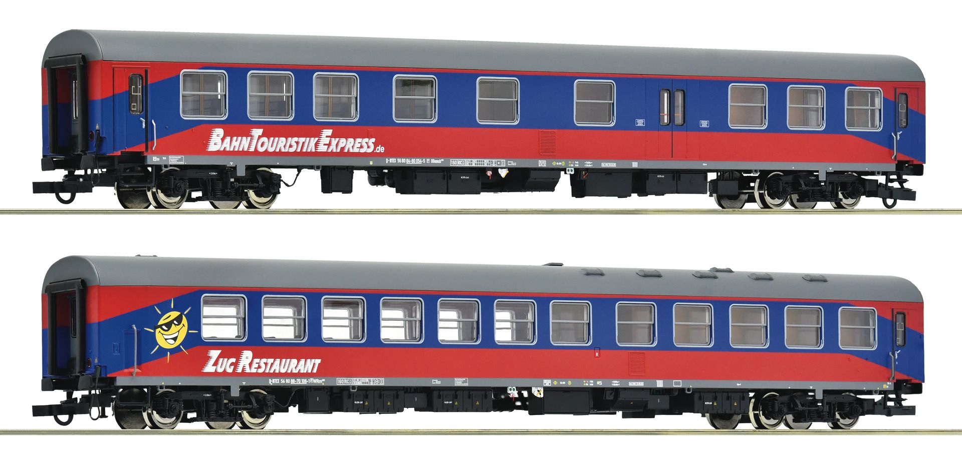 74027 Roco - 2er Set BTE - Spur H0