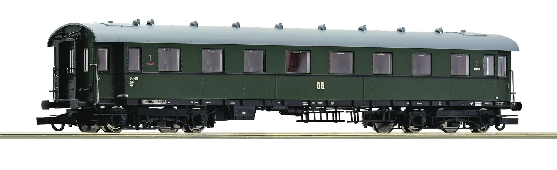 74860 Roco - Schnellzugwag. 1. Kl. DR - Spur H0