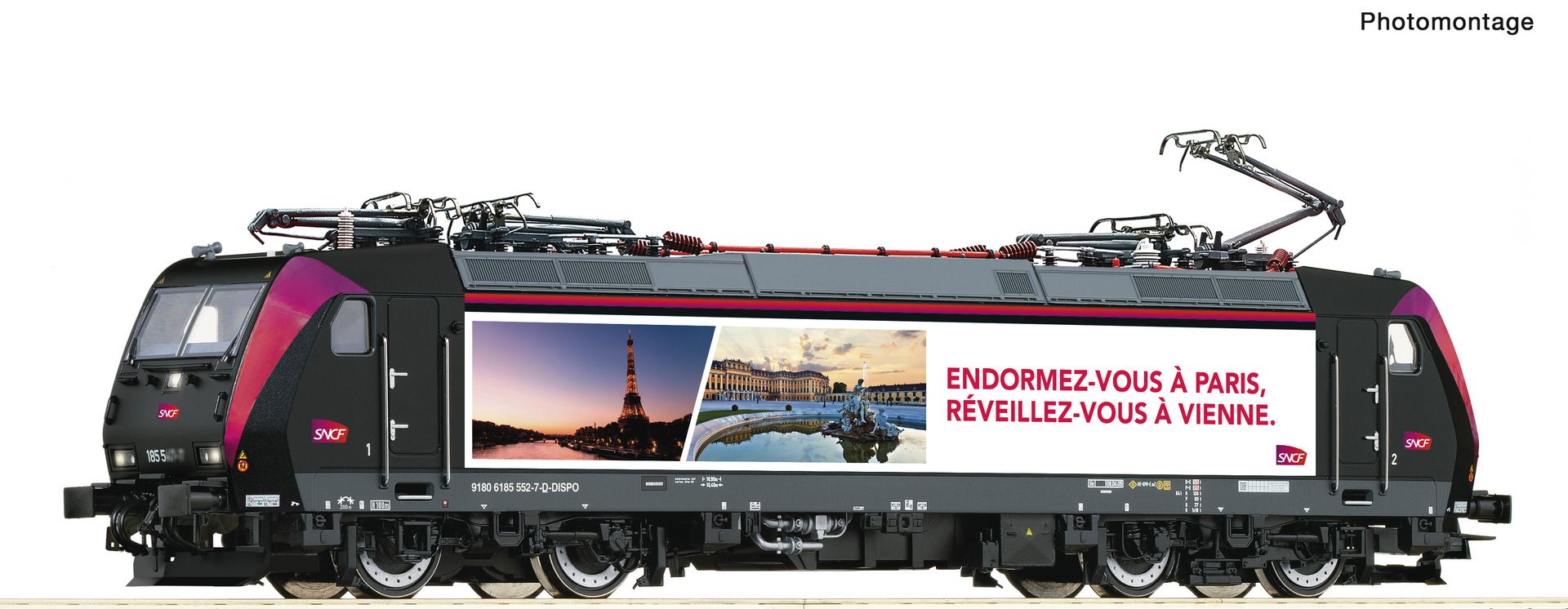 7500053 Roco - E-Lok BR 185 MRCE/SNCF - Spur H0
