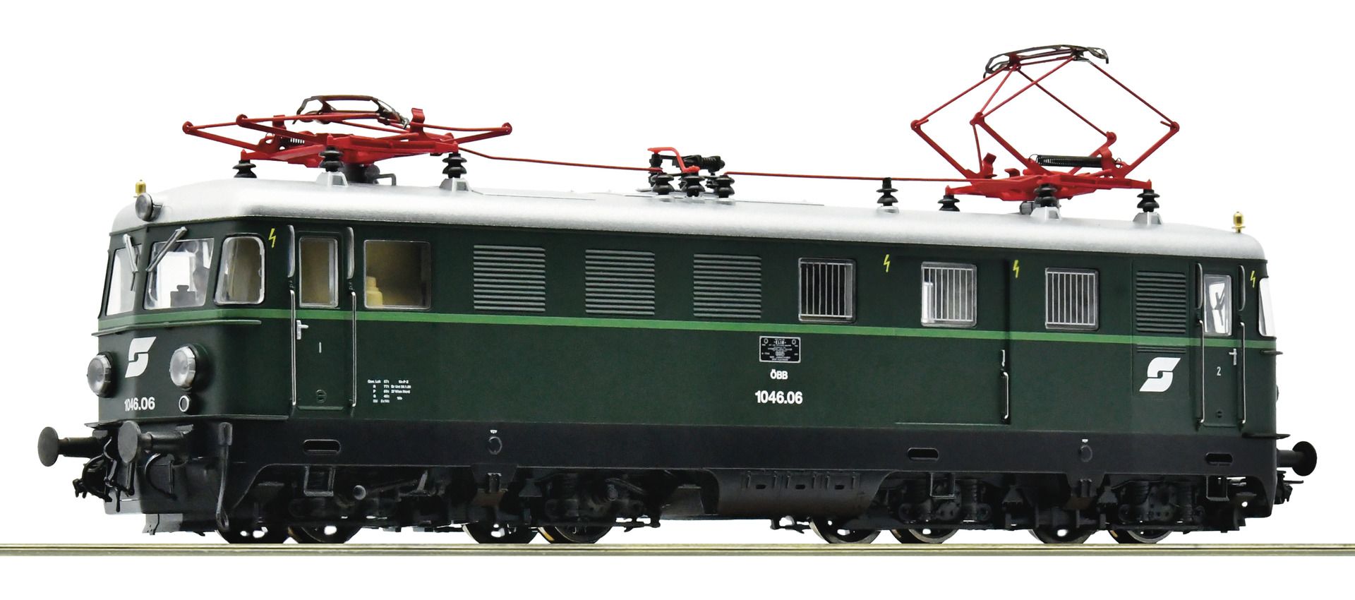 7500054 Roco - E-Lok Rh 1046 grun - Spur H0