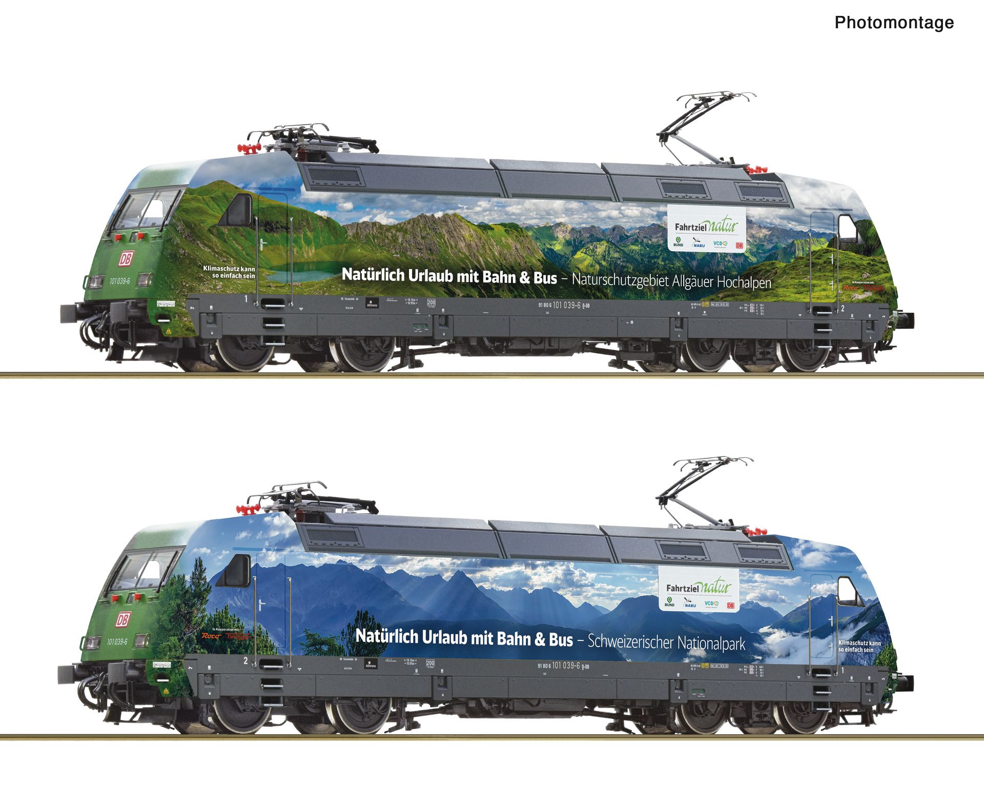 7500067 Roco - E-Lok BR 101 DB-AG - Spur H0