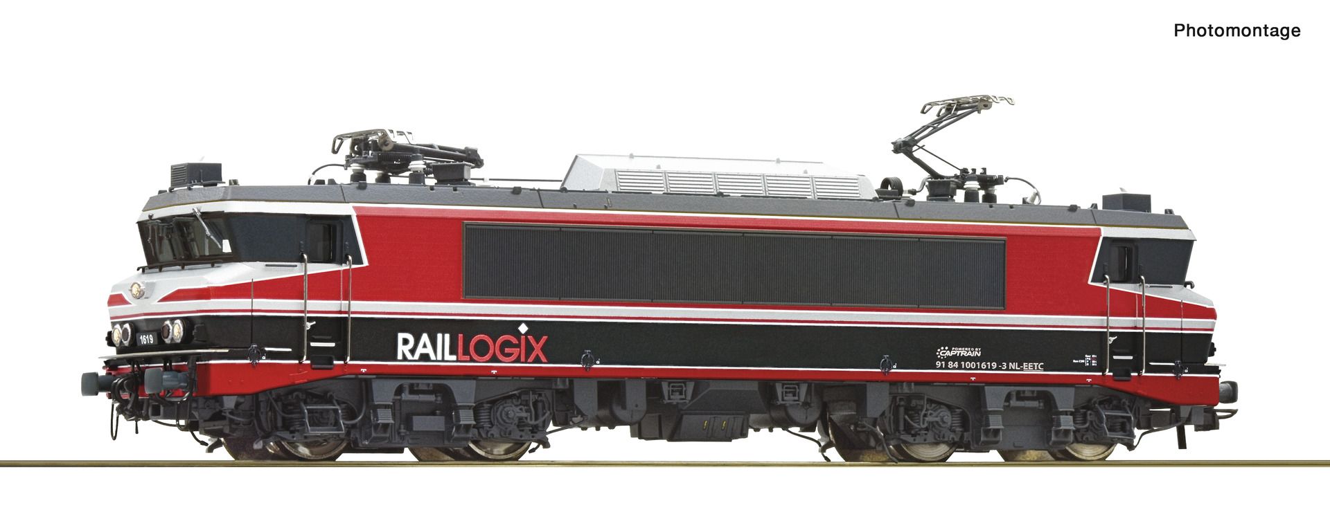 7500068 Roco - E-Lok 1619 Raillogix - Spur H0
