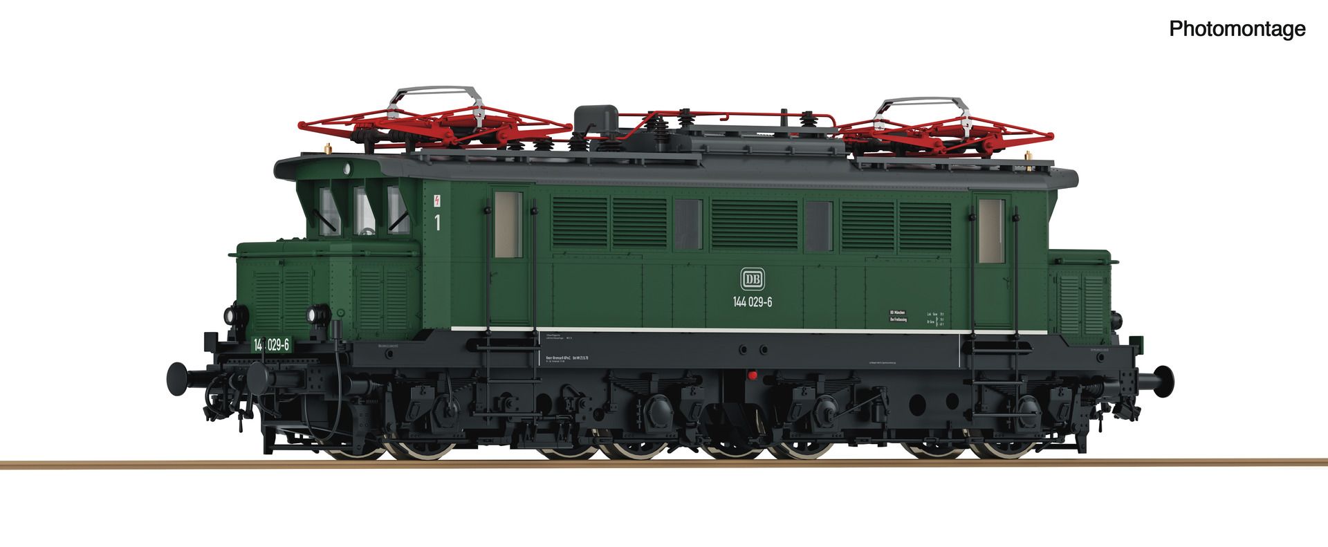 7500078 Roco - E-Lok BR 144 DB - Spur H0
