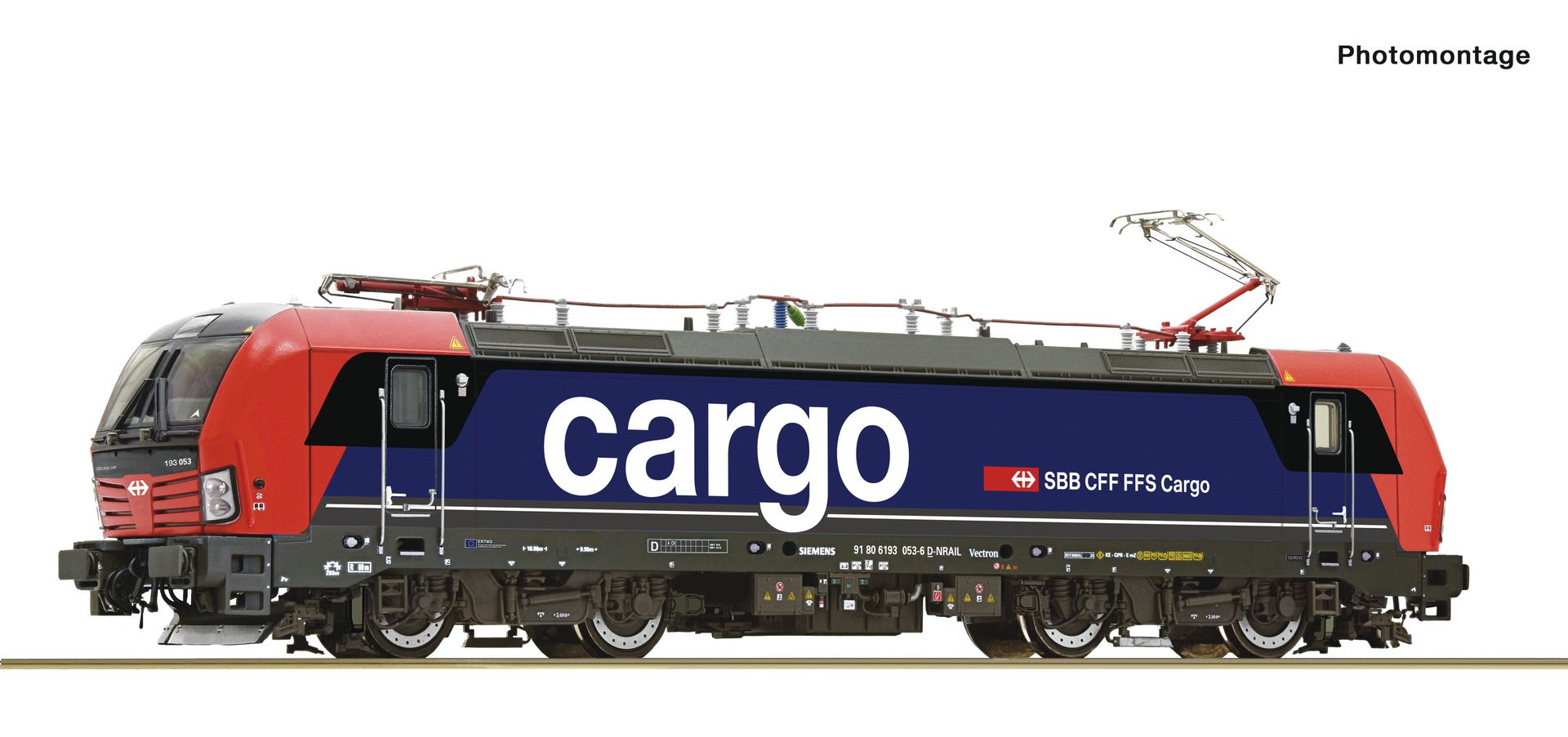 7500130 Roco - E-Lok BR 193 SBB - Spur H0