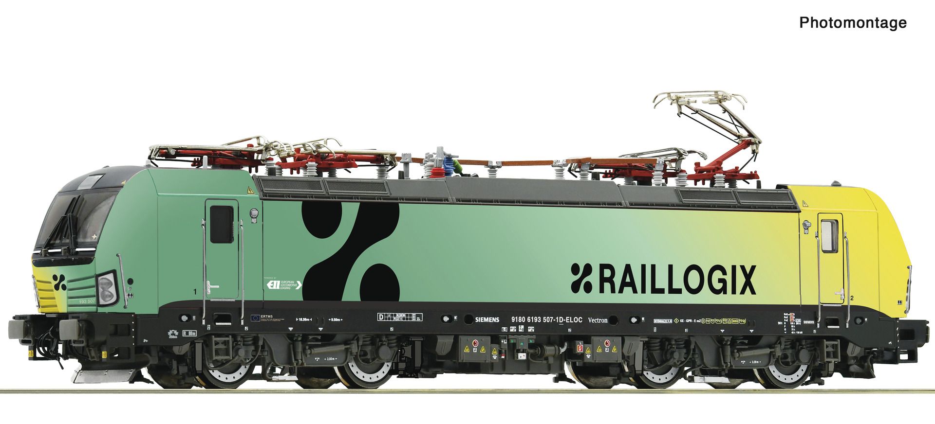 7500137 Roco - E-Lok BR 193 Raillogix - Spur H0
