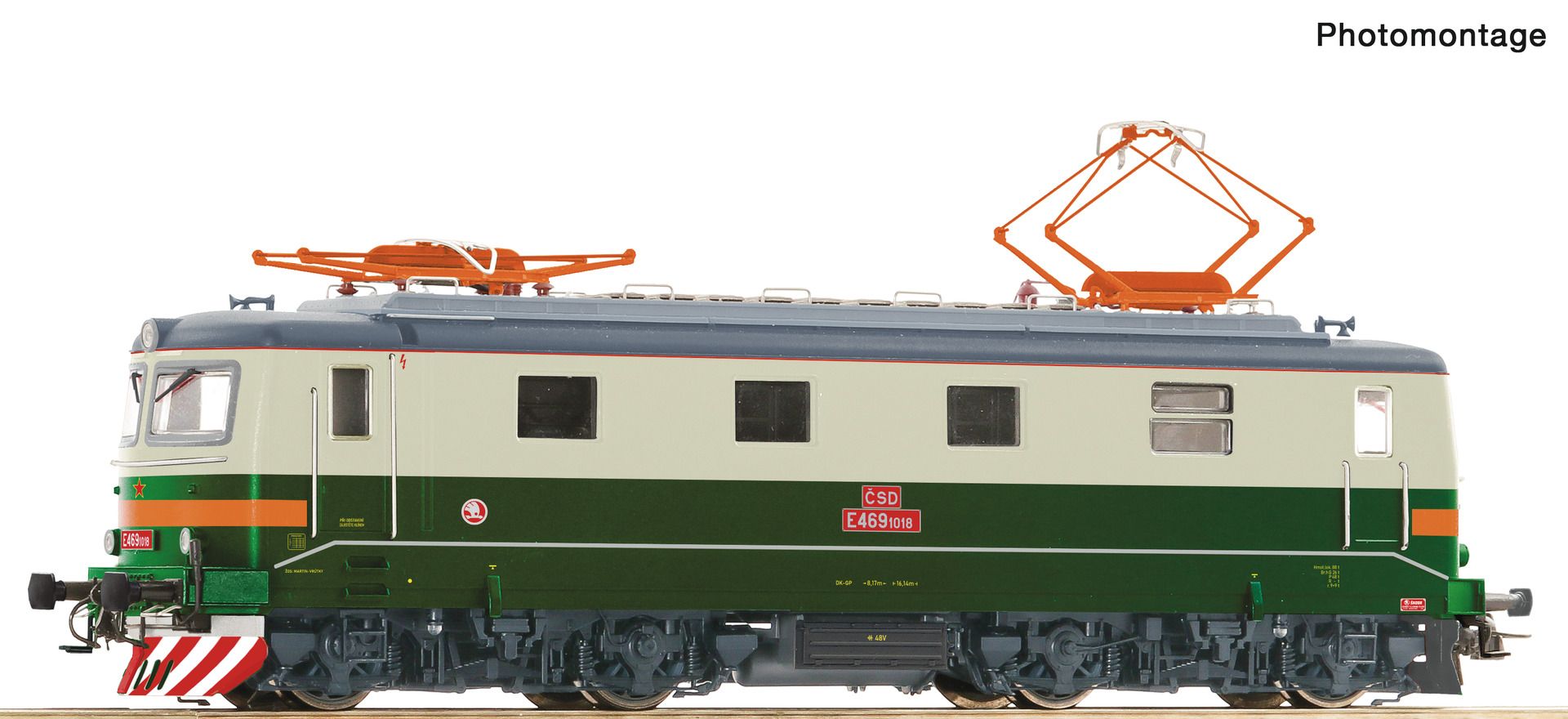 7500181 Roco - E-Lok BR E 469.1018 - Spur H0
