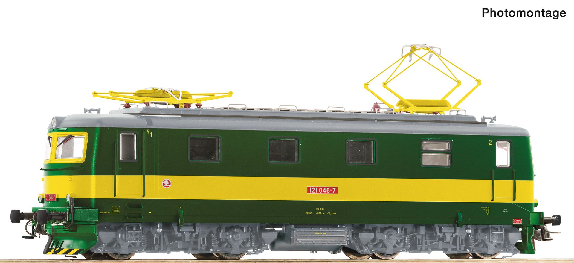 7510135 Roco - E-Lok BR 121.046-7 - Spur H0