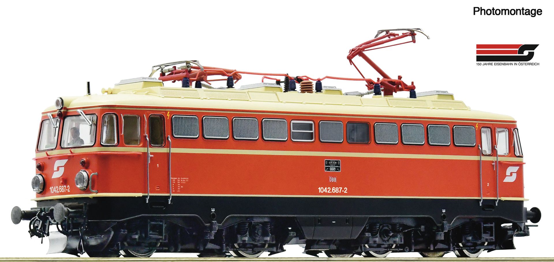 7510201 Roco - E-Lok 1042.687-2 �BB DCC-Sound - Spur H0