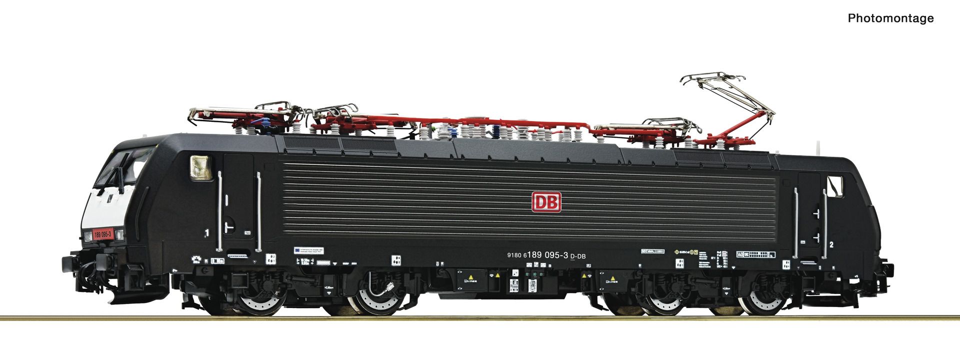 7510206 Roco - E-Lok BR 189 095-3 - Spur H0