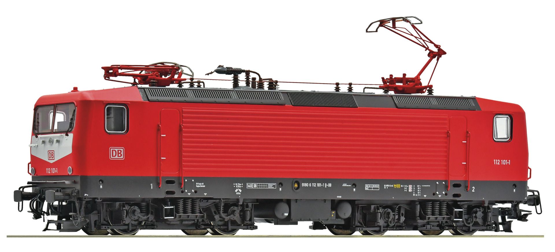7520158 Roco - E-Lok BR 112 101-1 - Spur H0