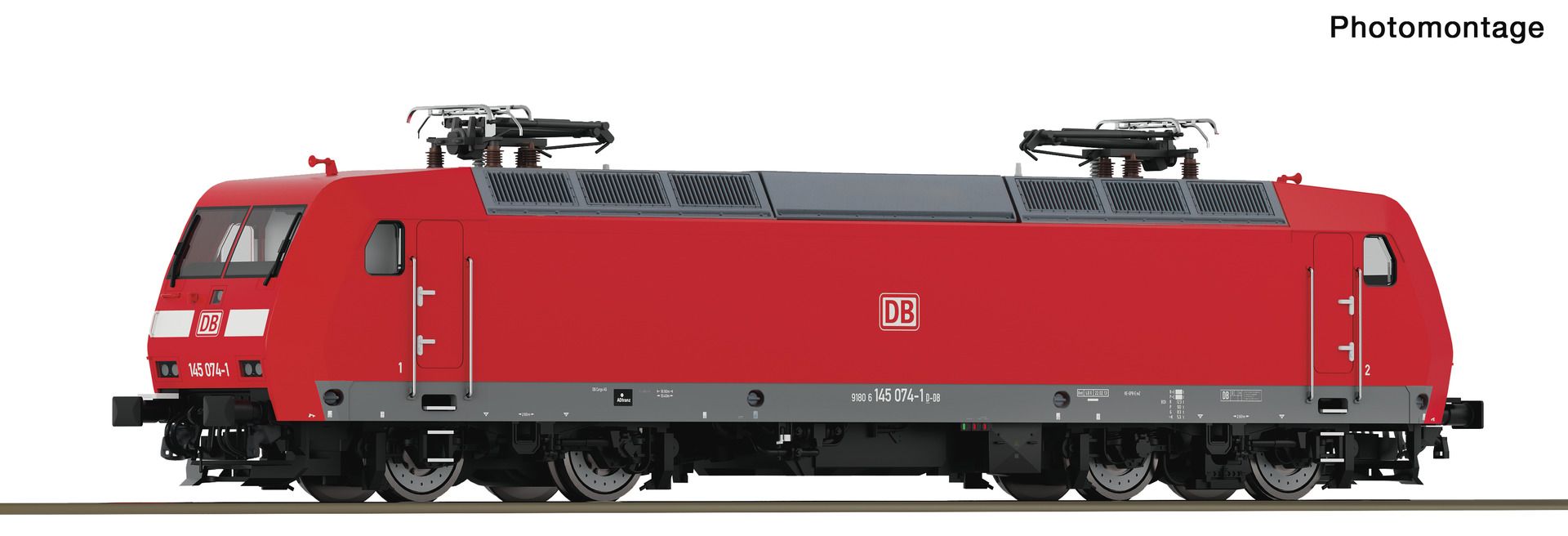 7520177 Roco - E-Lok BR 145 074-1 - Spur H0