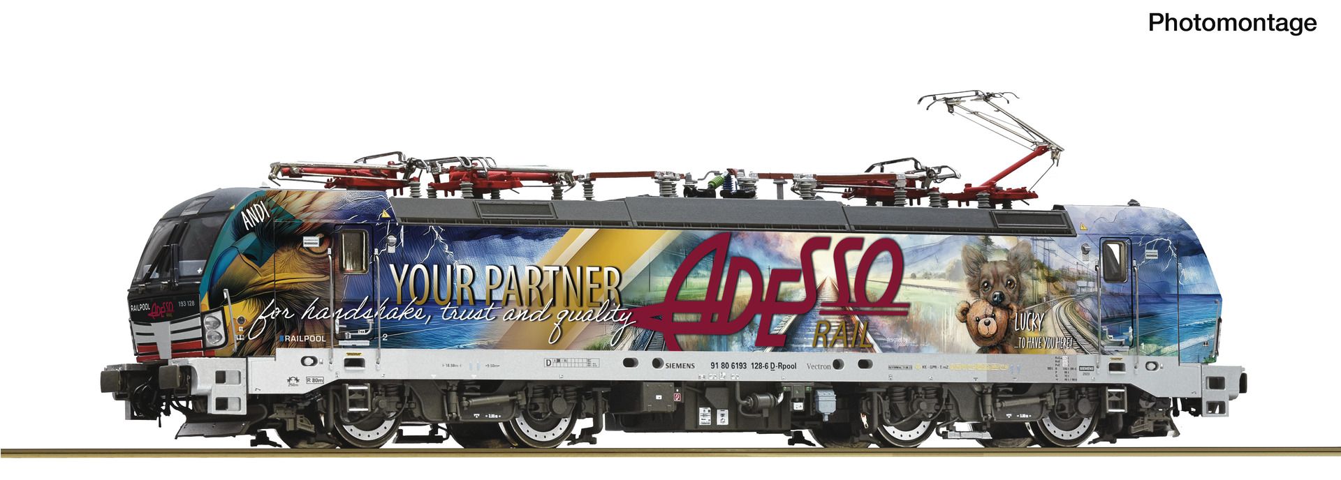 7520194 Roco - E-Lok BR 193 128-6 - Spur H0