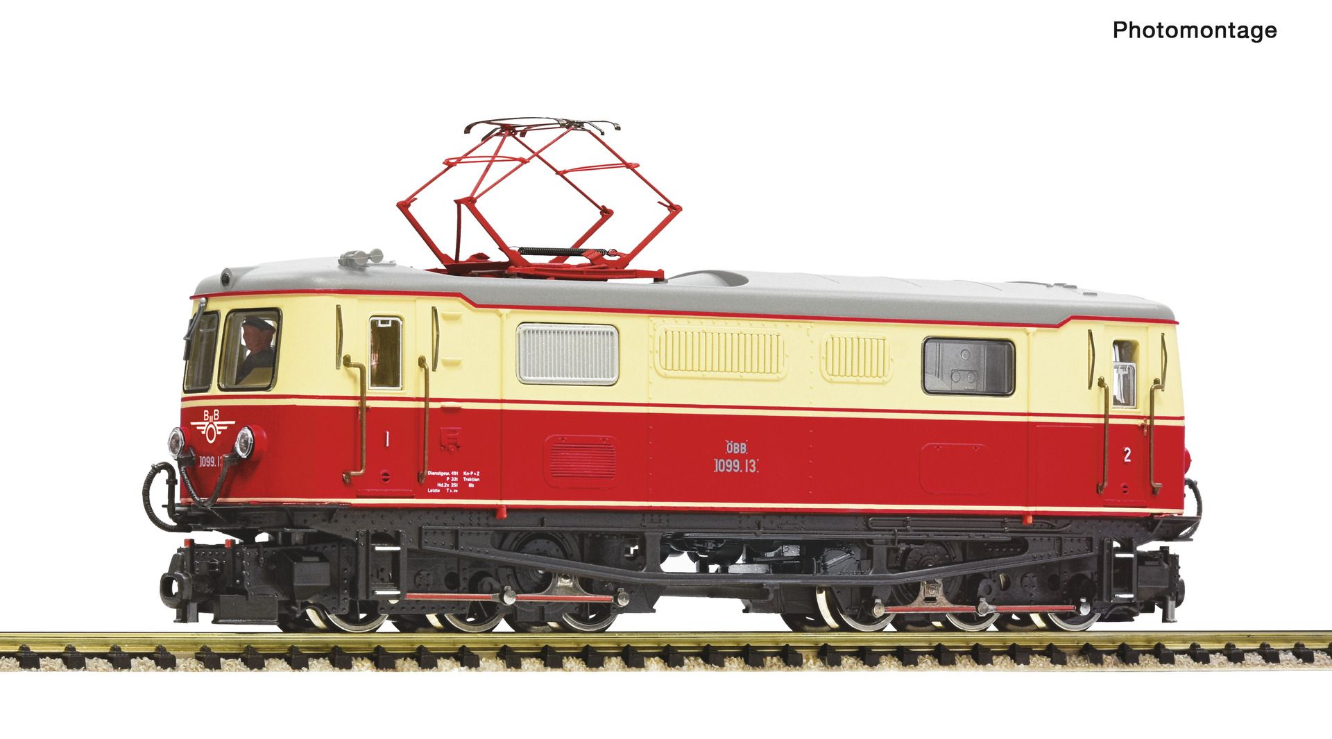 7540008 Roco - E-Lok BR 1099.13 - Spur H0e