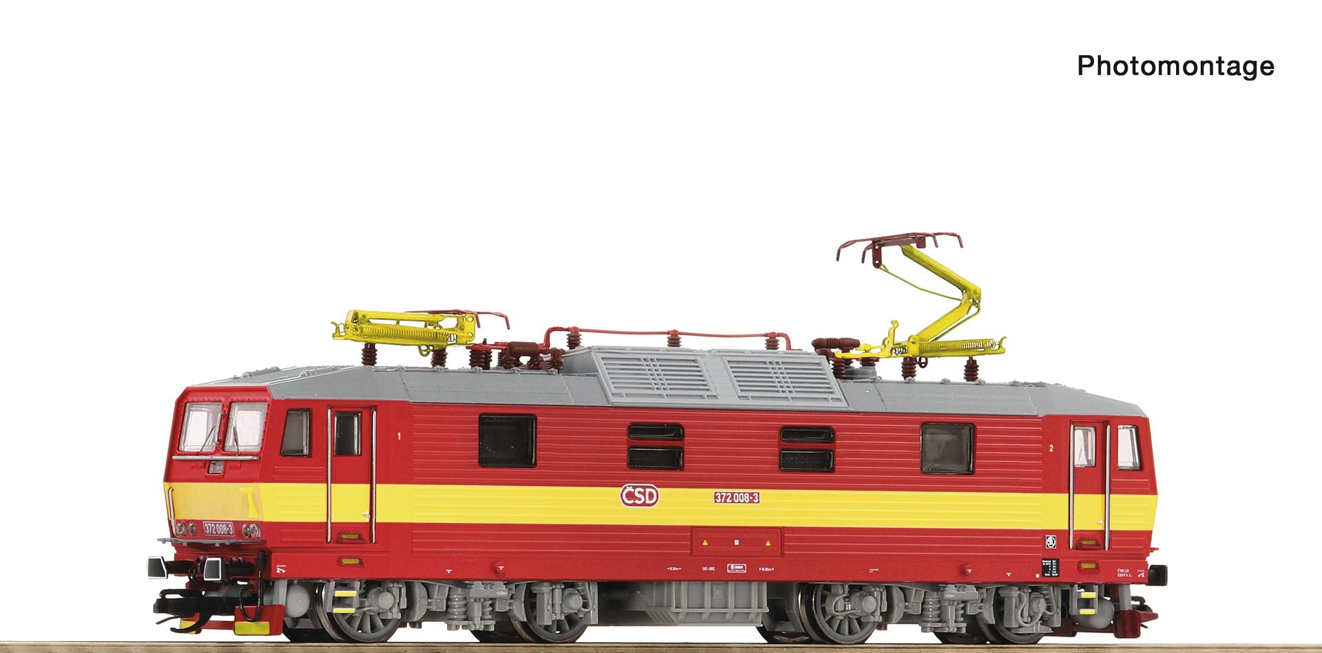 7580003 Roco - E-Lok Rh 372 CSD - Spur TT