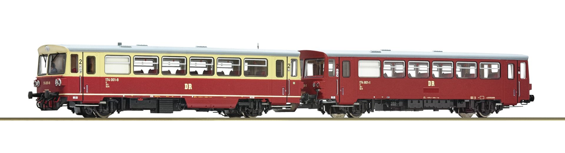 7700013 Roco - Dieseltriebwag. VT174 DR - Spur H0