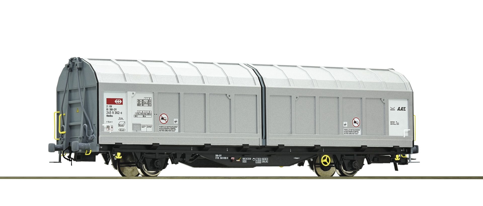77488 Roco - Schiebewandwag. SBB Cargo - Spur H0