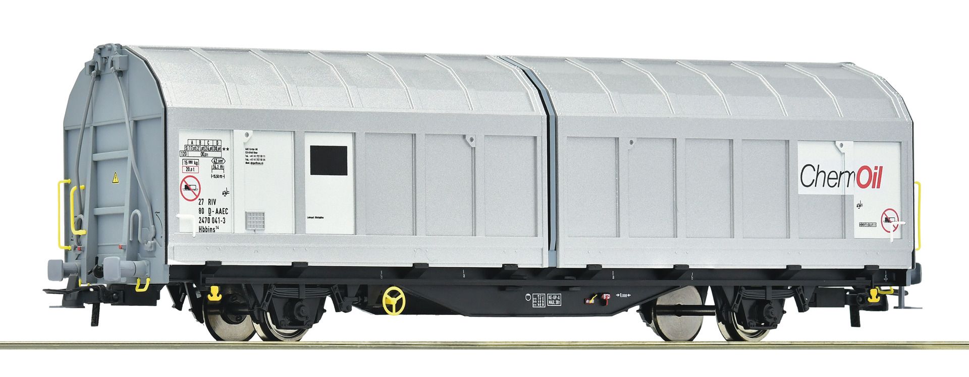 77491 Roco - Schiebewandwag. Chemoil - Spur H0