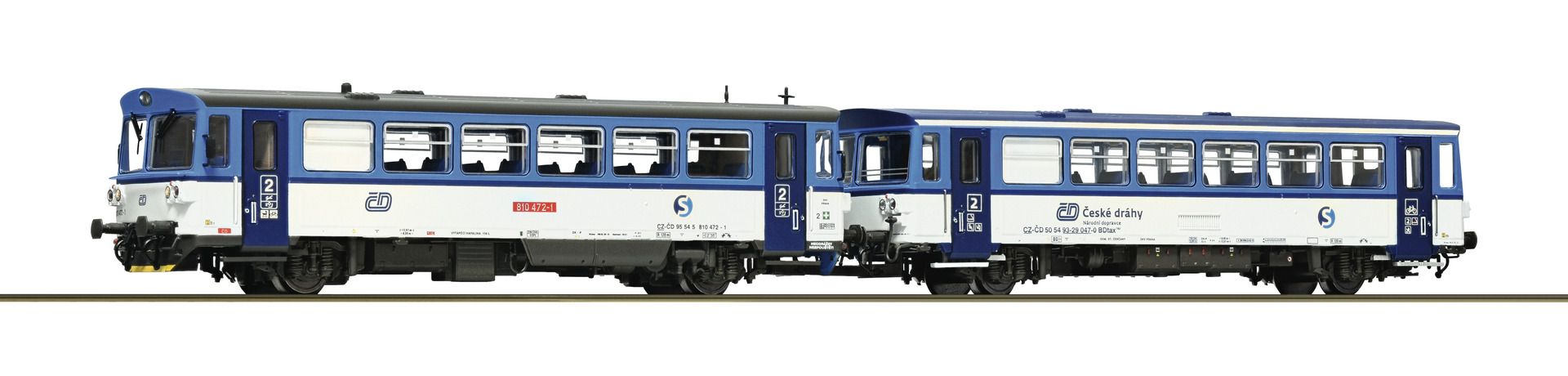 7780004 Roco - TT Dieseltriebwag. Rh 810 CD - Spur TT
