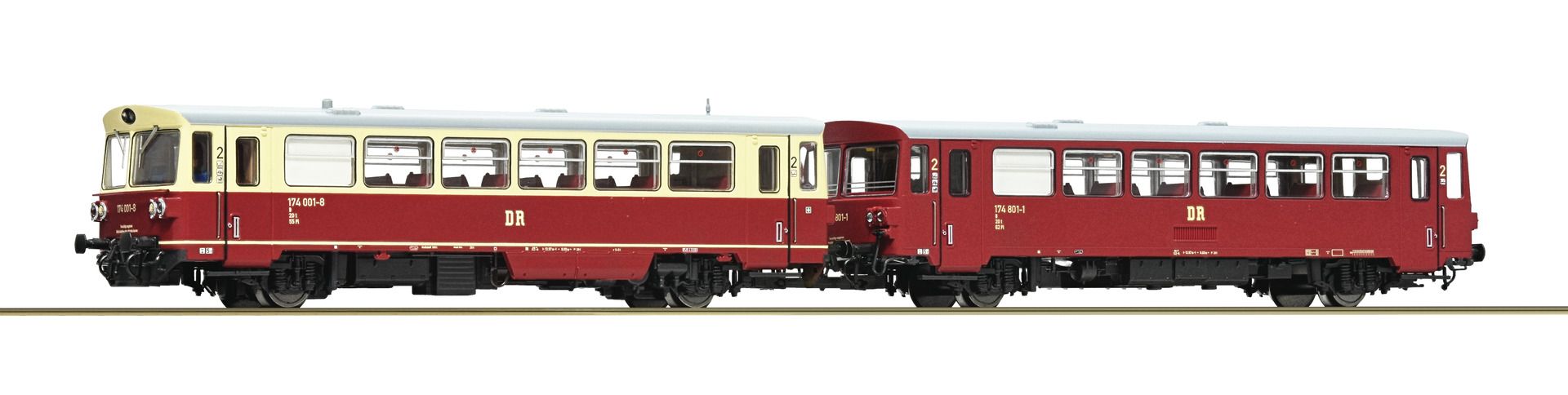 7780006 Roco - TT Dieseltriebwag. M152 DR - Spur TT