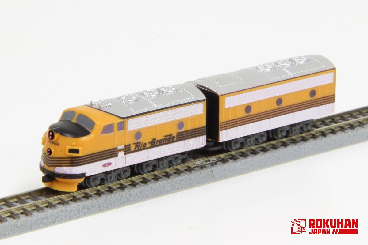 Z Shorty EMD F7 Rio Grande D&RGW