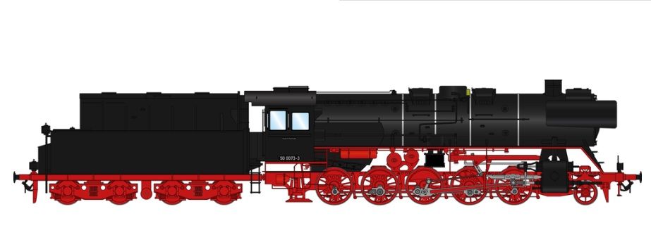 Epoche VI, Zustand: September 2018, vom Verein: Veluwsche Stoomtrein MIJ, Beekbergen,3-Licht-Spitzensignal vorn/hinten,  Rundschlot, geschweißte Sandkästen, Speichen-Vorlaufrad, Tender 2`2`T26 Öl, Edelstahl-Kesselringe, FS 3.440,- / PUR 3.590,-