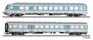 01125 Tillig - Reisezugwagenset, DBAG, Ep.V - Spur TT