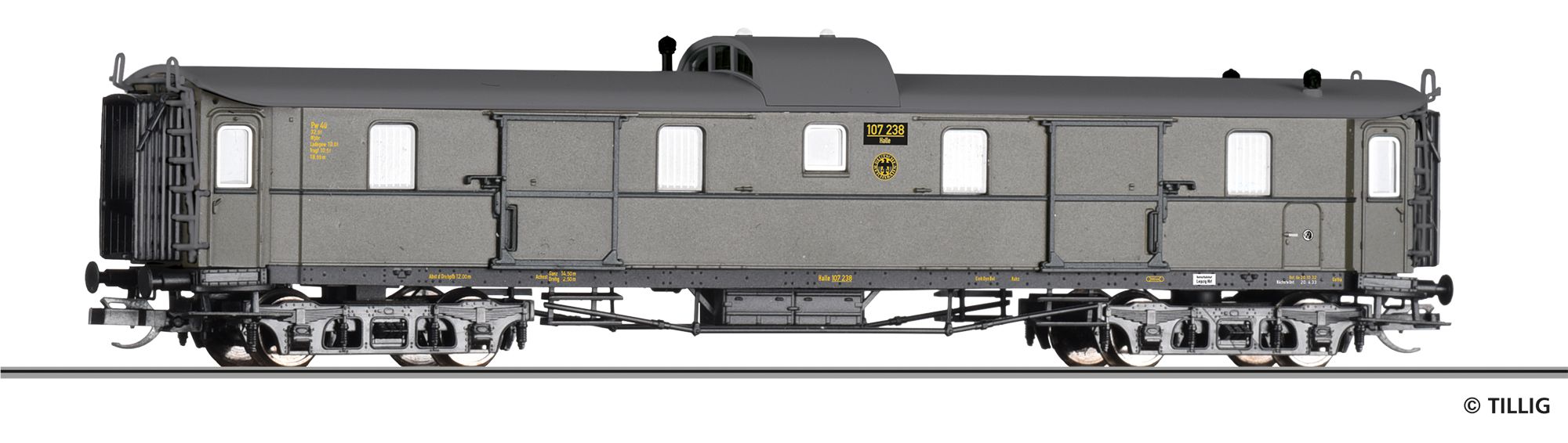 12062 Tillig - Gep�ckwagen, DRG, Ep.II - Spur TT